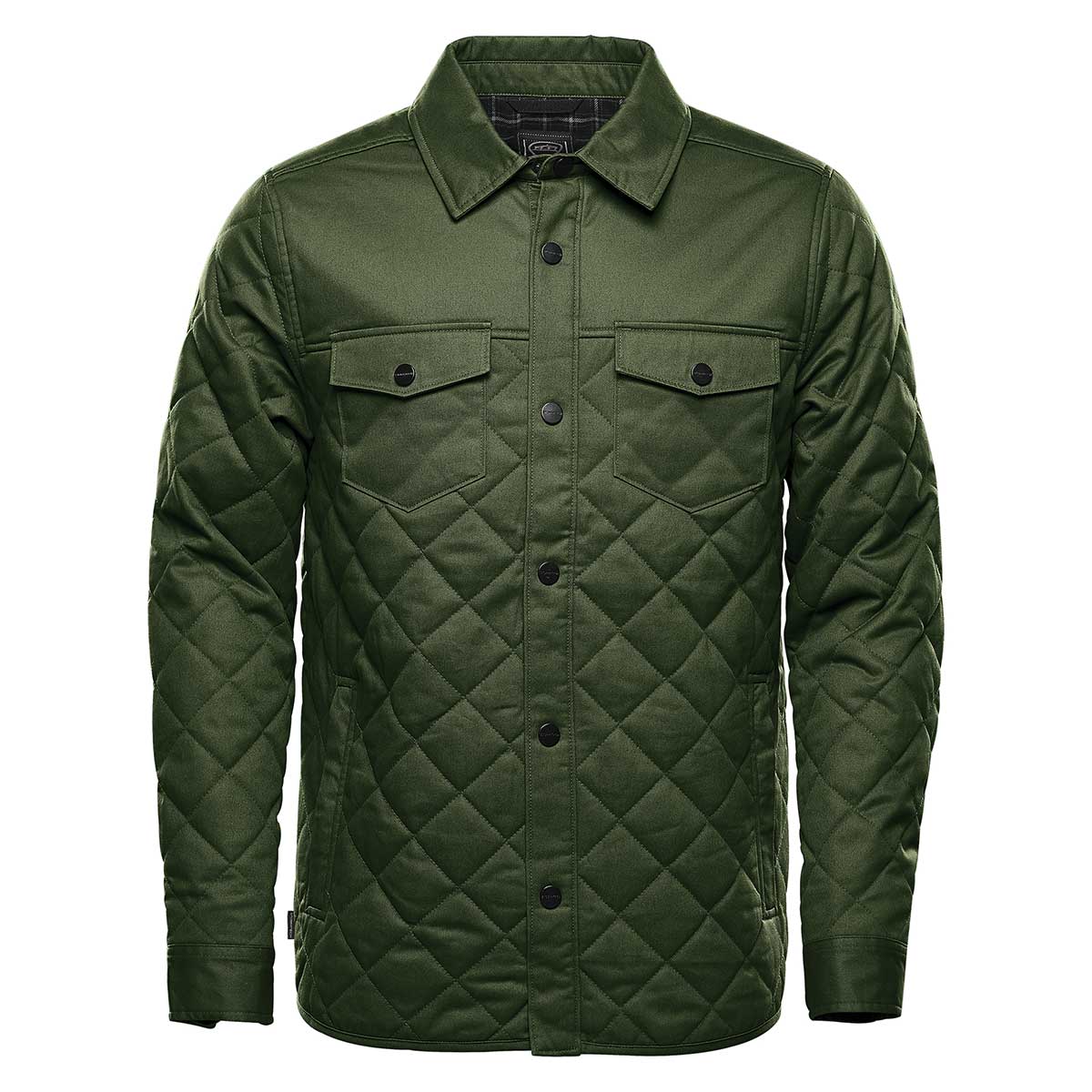 BXQ-1_FRONT_Earth Men's Bushwick Quilted Jacket - BXQ-1 - Image 1