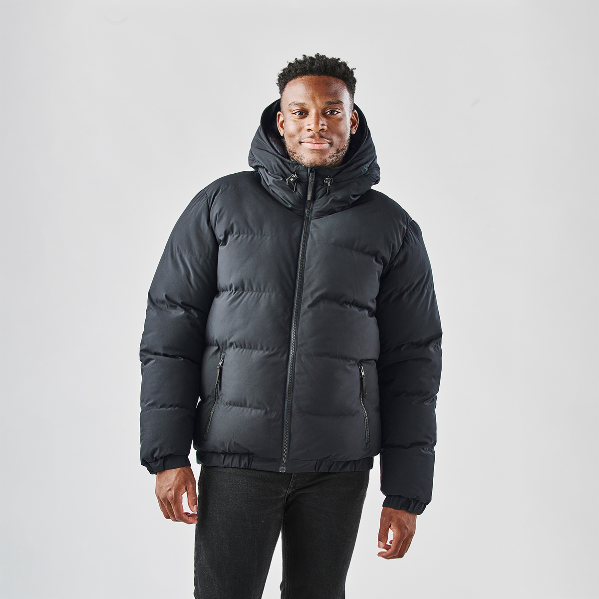 HBX-1_TrueFit_Black_01 Men's Explorer Thermal Jacket - HBX-1 - Image 1